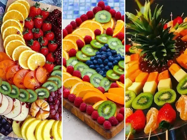  عکس میز فینگر فود تولد ساده