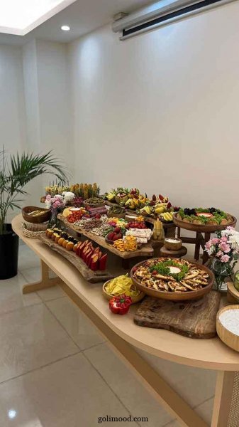  عکس تزیین میز مزه تولد جدید