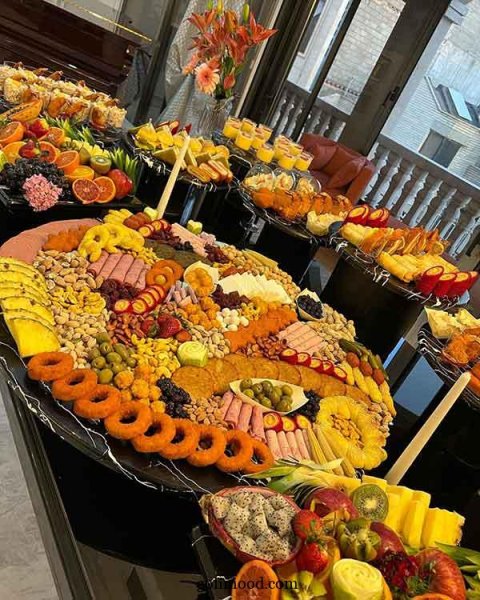  عکس تزیین میز مزه تولد جدید