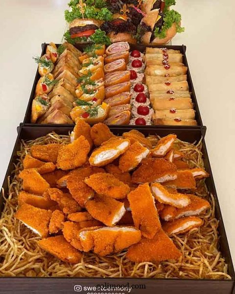  عکس تزیین میز مزه تولد جدید