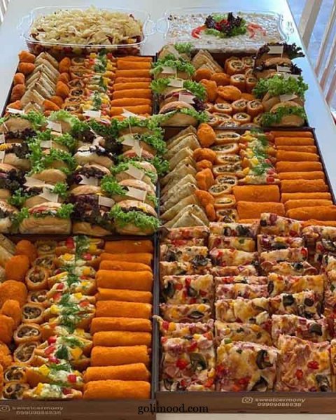  عکس تزیین میز مزه تولد جدید