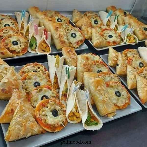  عکس تزیین میز مزه تولد جدید