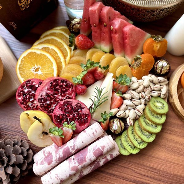  عکس میز مزه لاکچری