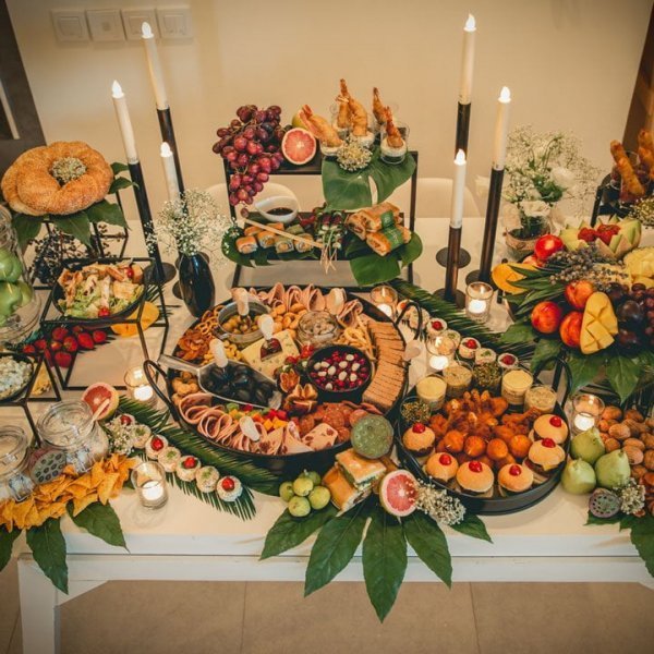  عکس میز مزه لاکچری