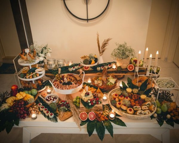  عکس میز مزه لاکچری