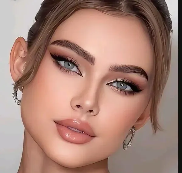 عکس زیباترین مدل آرایش صورت لایت