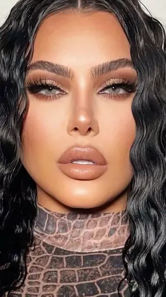  عکس زیباترین مدل آرایش صورت لایت