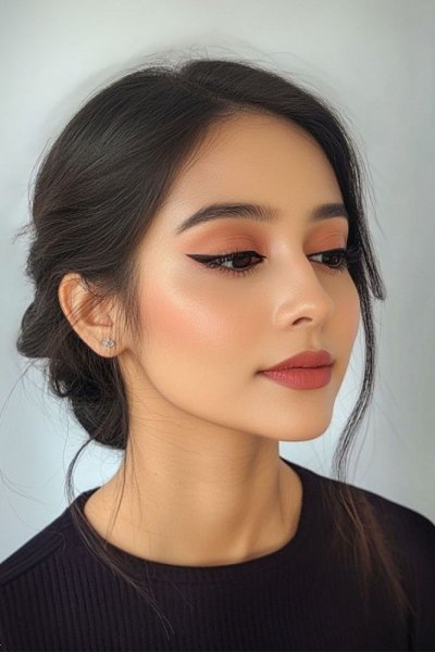  عکس آرایش صورت دخترانه ساده 15 سال