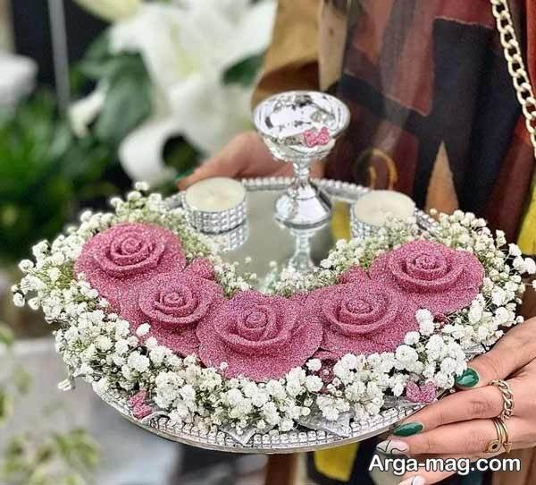  تزیین حنای عروس در سبد