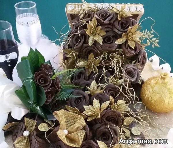  تزیین حنای عروس در سبد