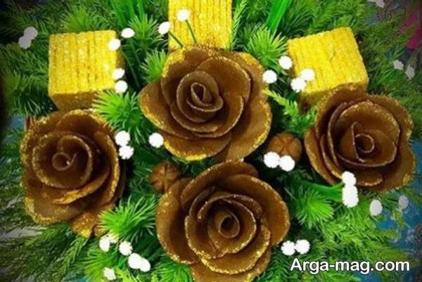  تزیین حنای عروس در سبد