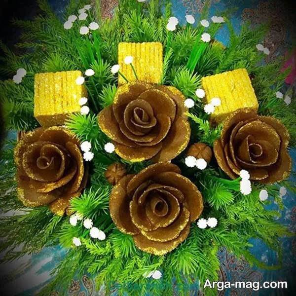  تزیین حنای عروس در سبد