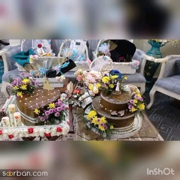  تزیین حنای عروسی جدید