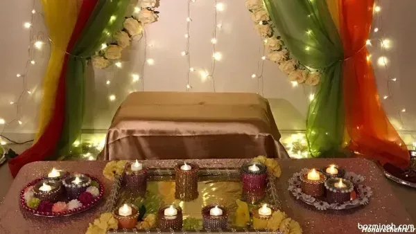 تزیین حنابندان در خانه