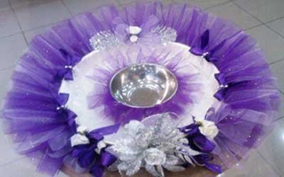 تزیین حنابندان در خانه