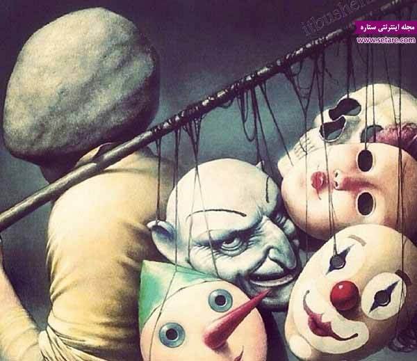  عکس مفهومی هنری بدون چهره