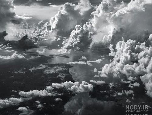  عکس طبیعت مه آلود سیاه سفید