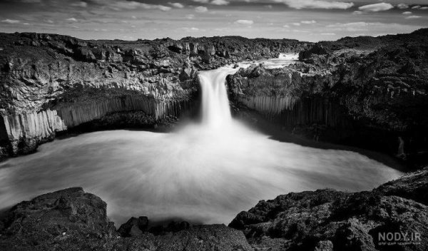  عکس طبیعت مه آلود سیاه سفید