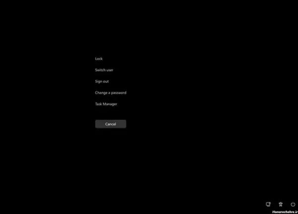  عکس صفحه تاریک