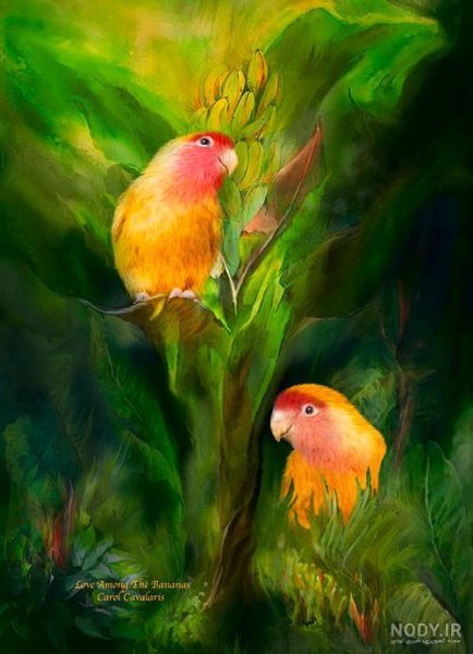  عکس نقاشی منظره طبیعت