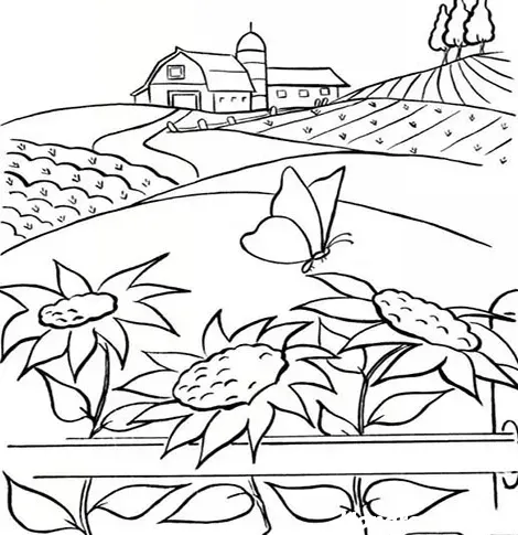  نقاشی طبیعت بهاری