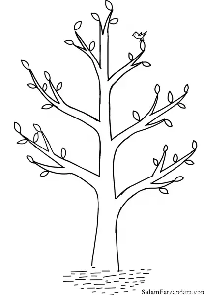  نقاشی طبیعت بهاری