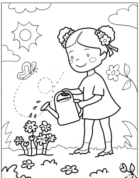  نقاشی طبیعت بهاری