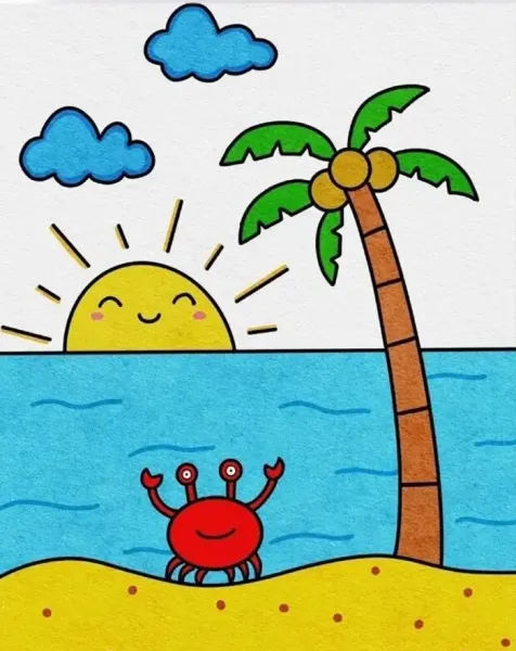 نقاشی طبیعت سخت