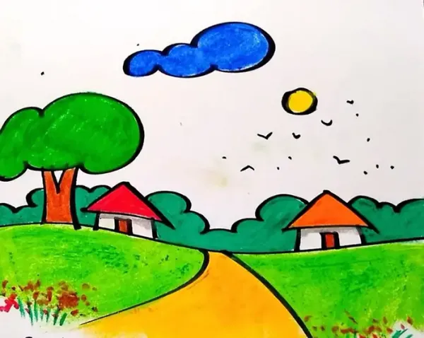 نقاشی طبیعت سخت