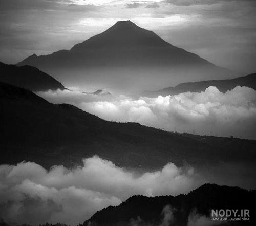  عکس طبیعت سیاه سفید