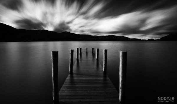  عکس طبیعت سیاه سفید