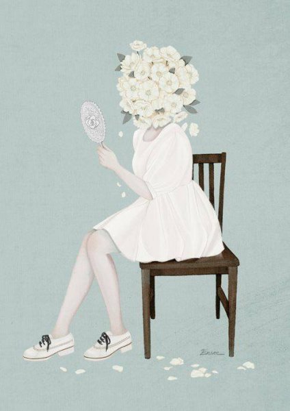  عکس دخترانه هنری مفهومی