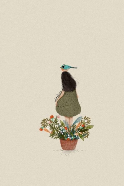  عکس دخترانه هنری مفهومی