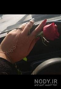  عکس دختر زیبا در حال رانندگی