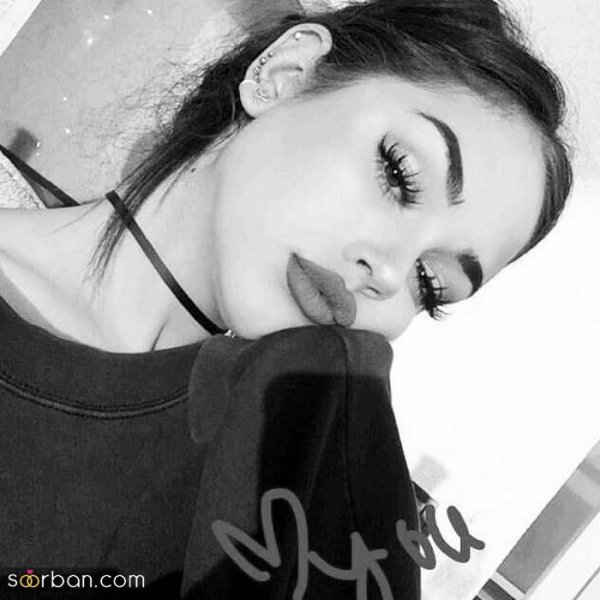  عکس دخترانه سیاه سفید خاص