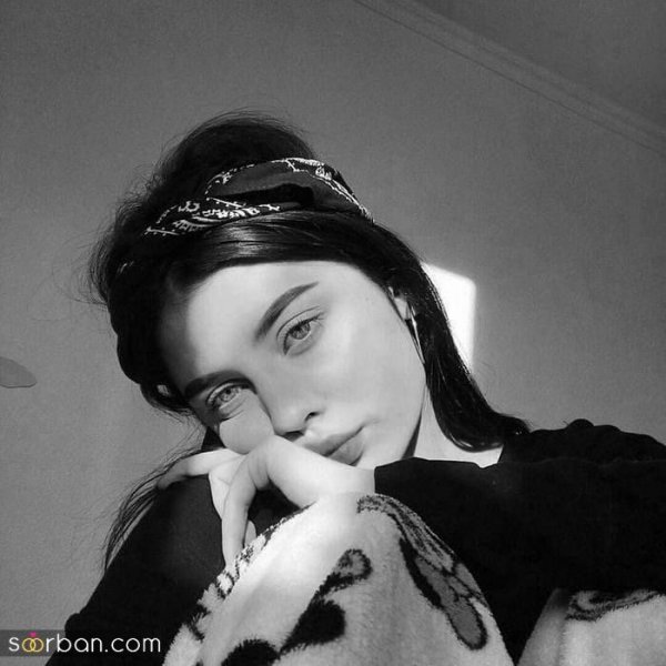  عکس دخترانه سیاه سفید خاص