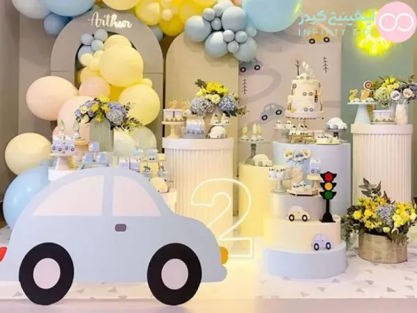 تم تولد پسرانه ساده و کم هزینه