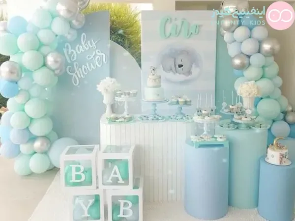  تم تولد پسرانه ساده و کم هزینه