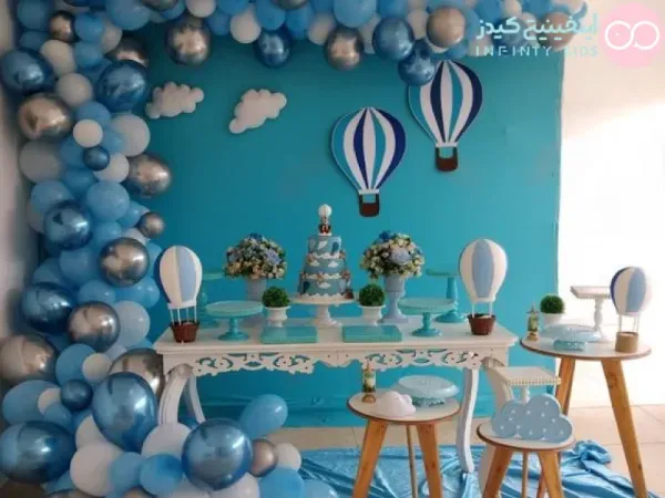  تم تولد پسرانه ساده و کم هزینه