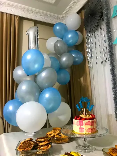  مدل تزیین تولد با بادکنک لاکچری