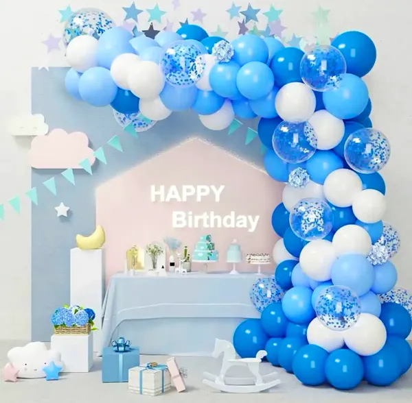  مدل تزیین تولد با بادکنک لاکچری