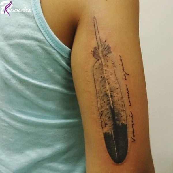  عکس طرح تاتو بدن مدل پر