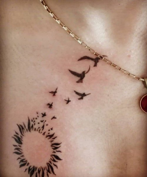  عکس طرح تاتو بدن مدل پر