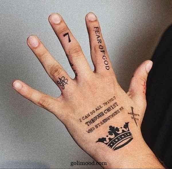  طرح تاتو مردانه روی دست جدید 2026