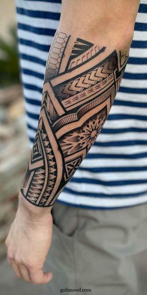  طرح تاتو مردانه روی دست جدید 2026