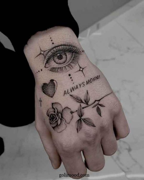  طرح تاتو مردانه روی دست جدید 2026