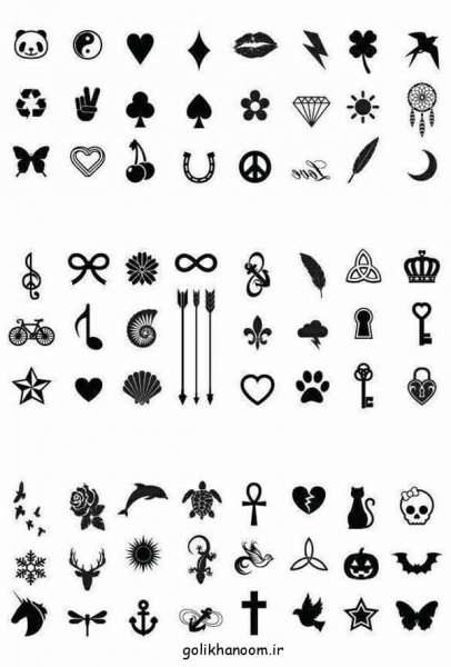  طرح تاتو مردانه روی دست مینیمال