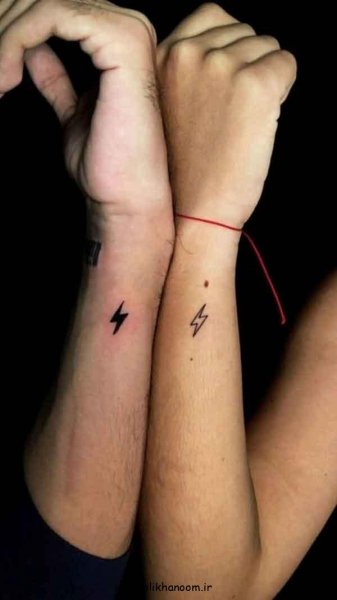  طرح تاتو مردانه روی دست مینیمال