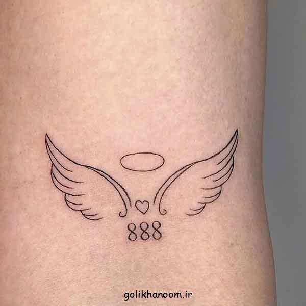  طرح تاتو مردانه روی دست مینیمال