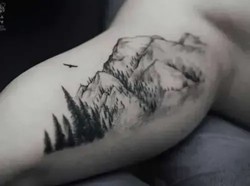  طرح تاتو مردانه روی بازو خفن
